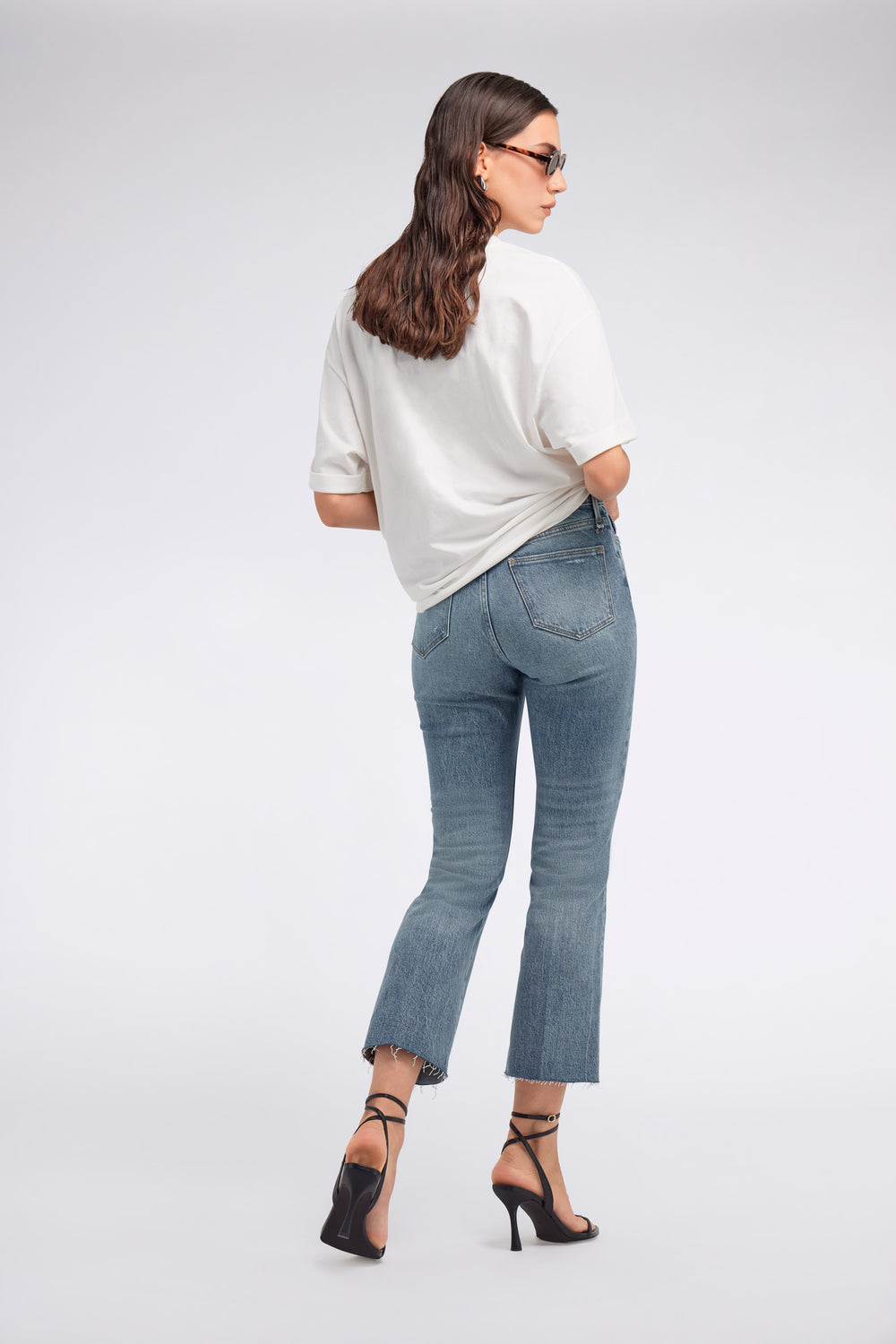 STAR CROP FLARE 51MM - Women's Skinny Fit Jeans - secondary image