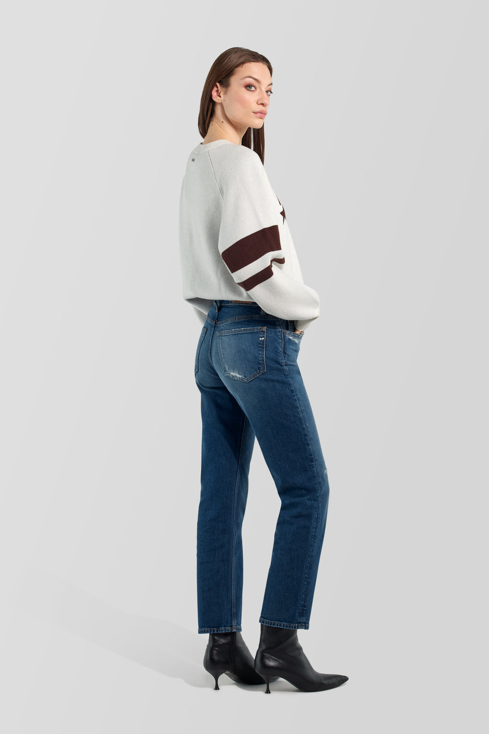 BETH 91MD - Slim fit women's jeans Made in Italy - secondary image