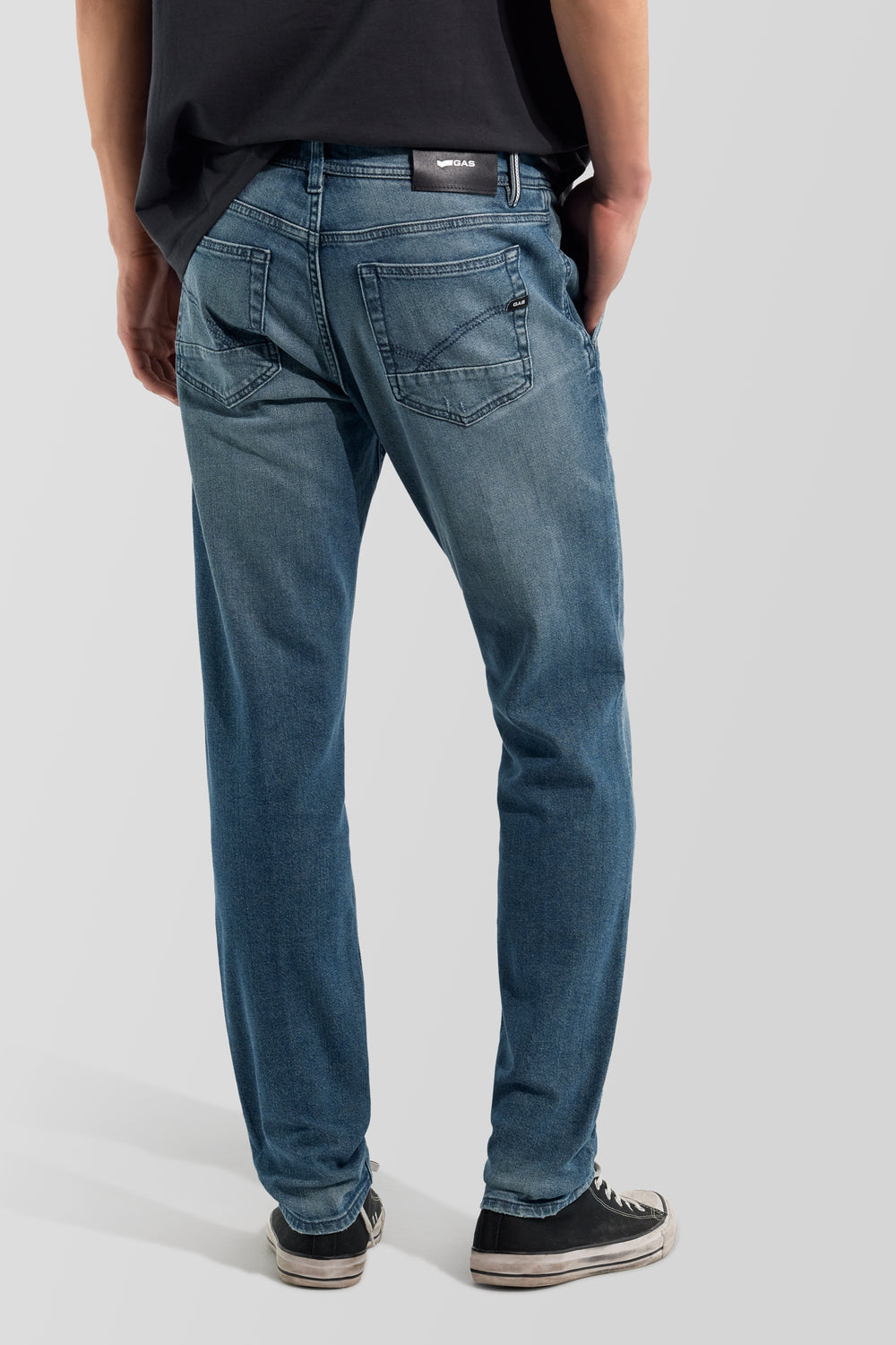 ALEX CHINO 69MM - Slim fit férfi chino farmer - secondary image