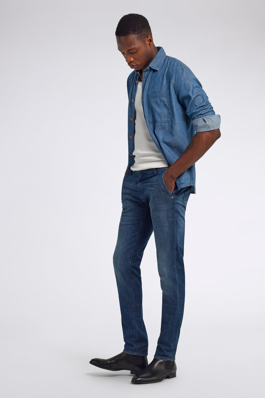 ALEX CHINO 25MD - Men's slim fit chino jeans - main image