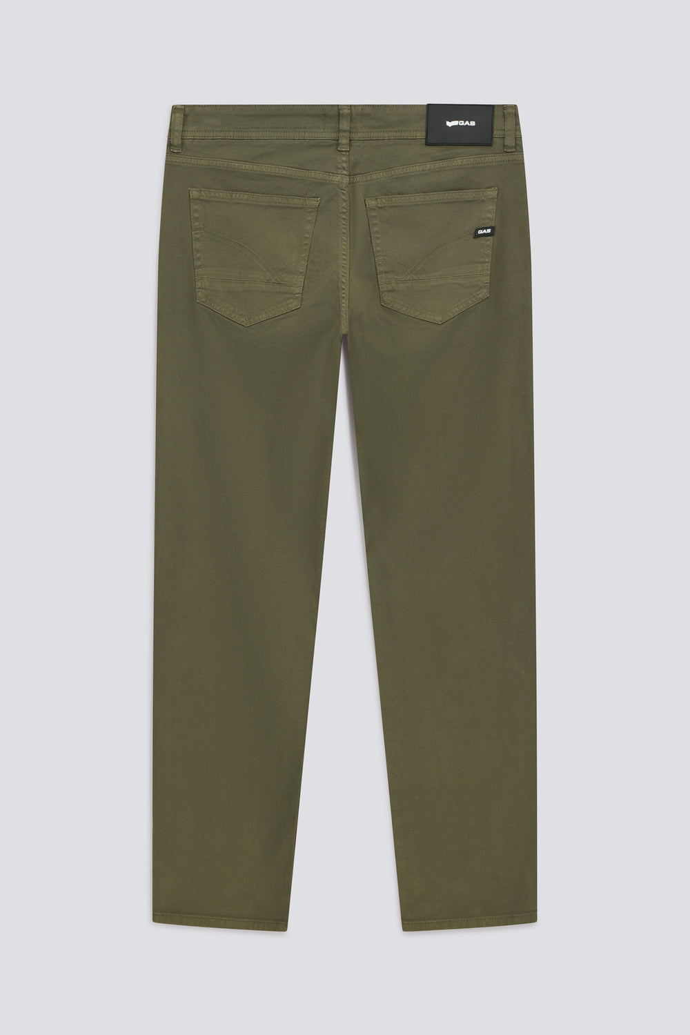 ALEX CHINO 3649 - Slim fit green chino pants - secondary image