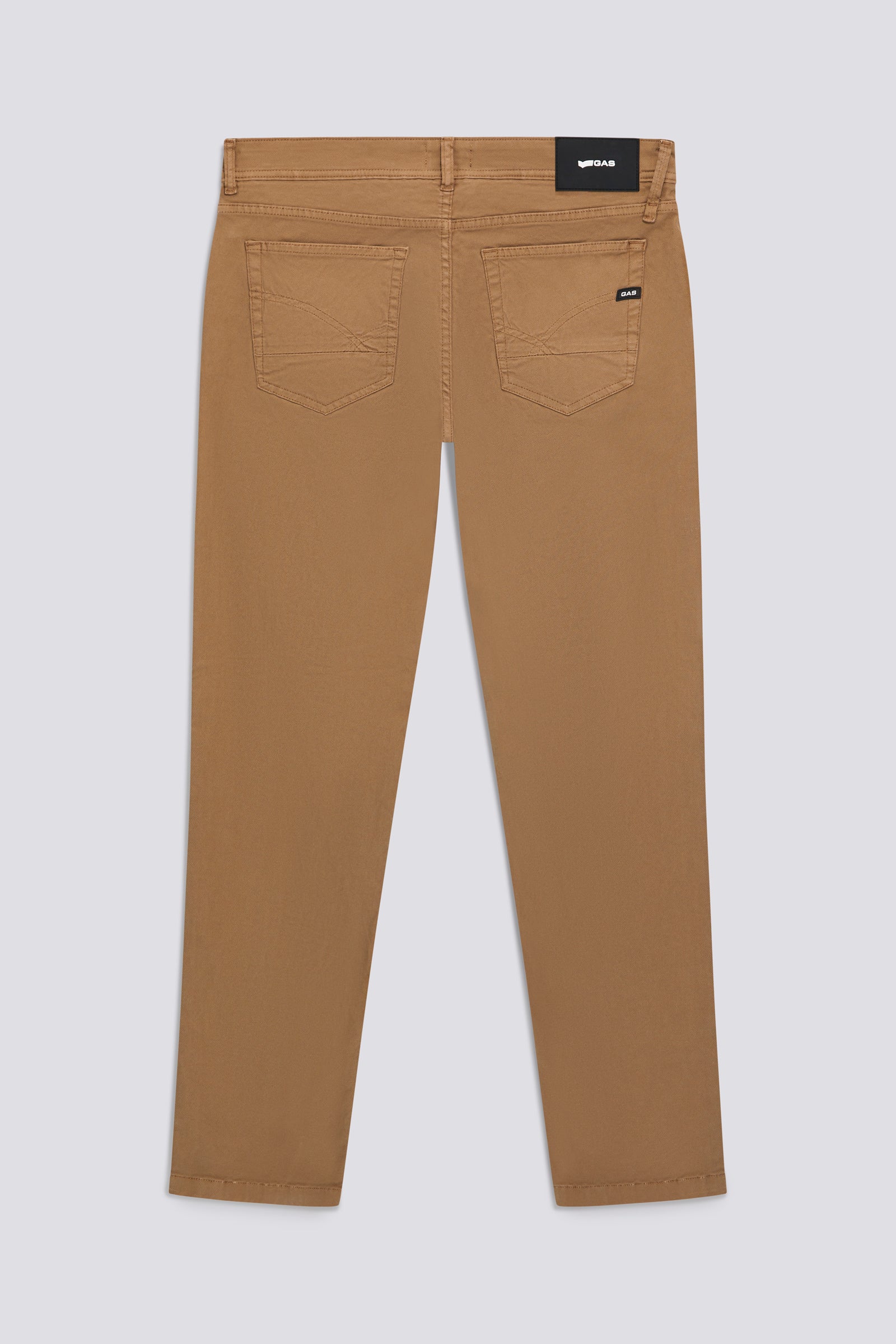 Men's slim fit brown chino pants ALEX CHINO 4856 – GAS Jeans