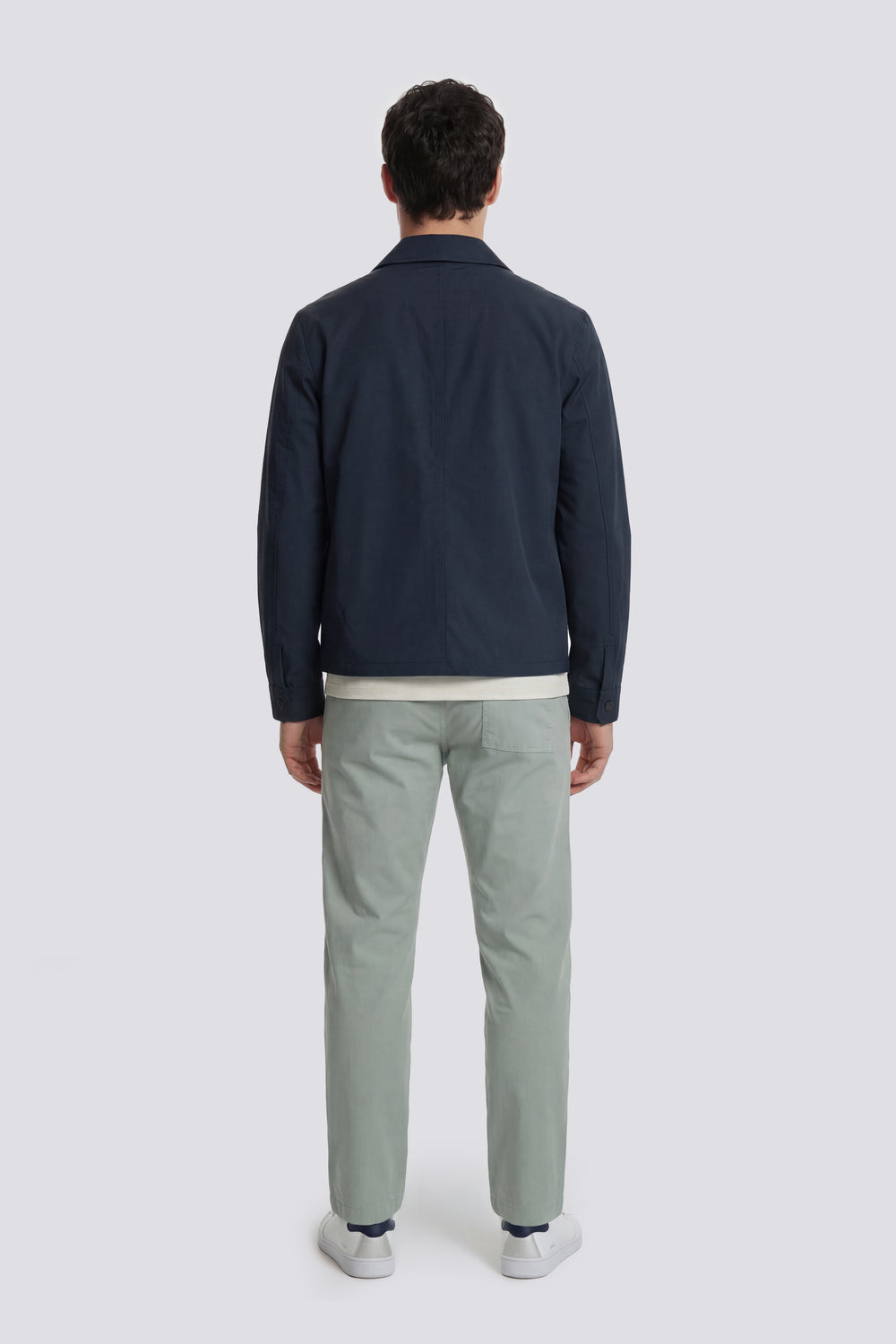 NEW ODYLL EASY 4702 - Men's regular fit green pants - secondary image