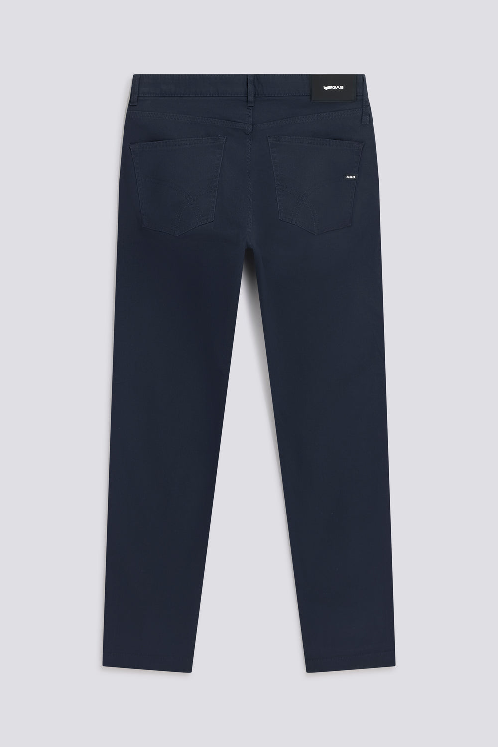ALBERT S.CHINO 4706 - Men's blue slim fit pants - secondary image