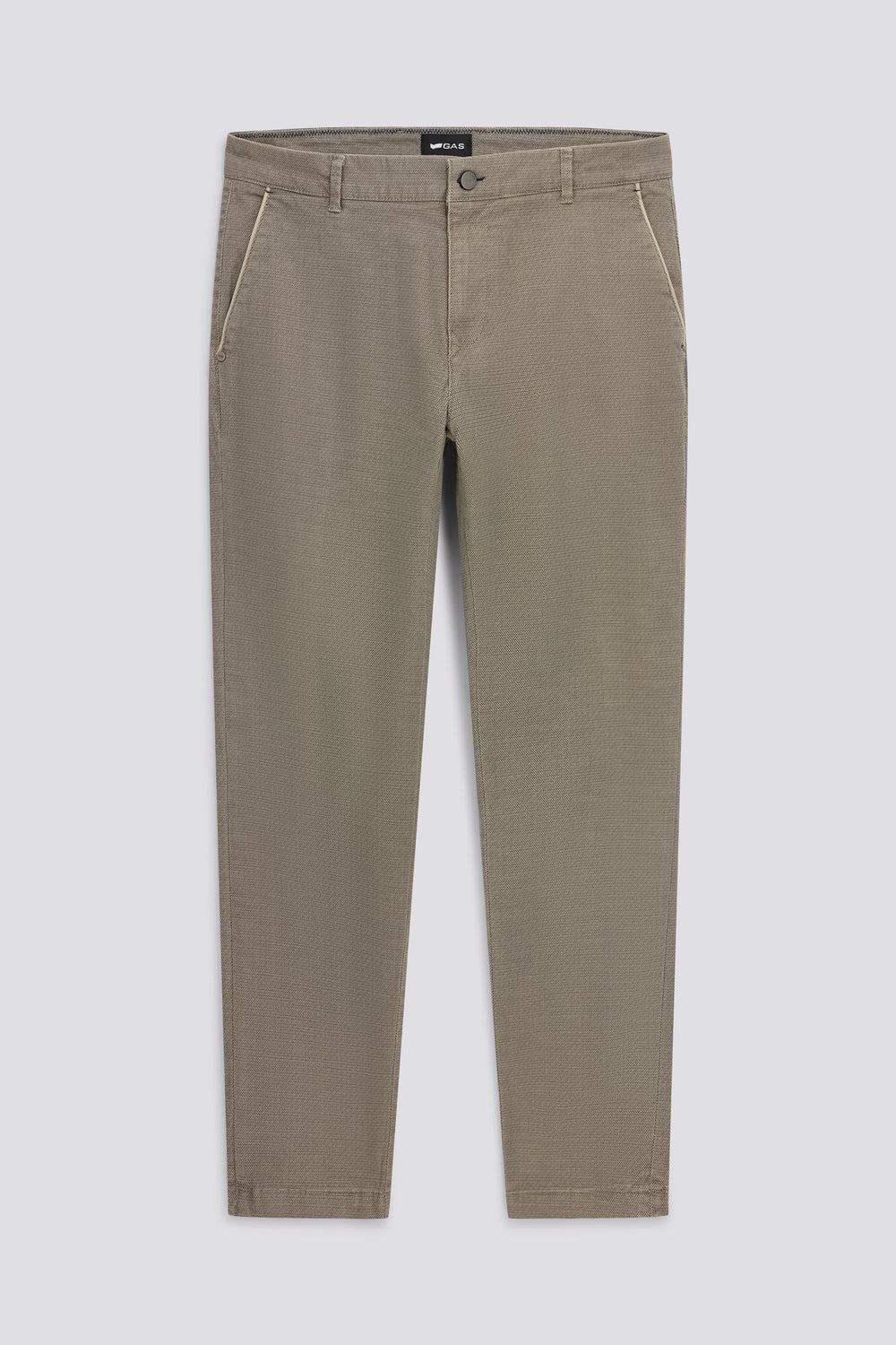 SADECK REV 4846 - Men's Brown Slim Fit Chino Pants - secondary image