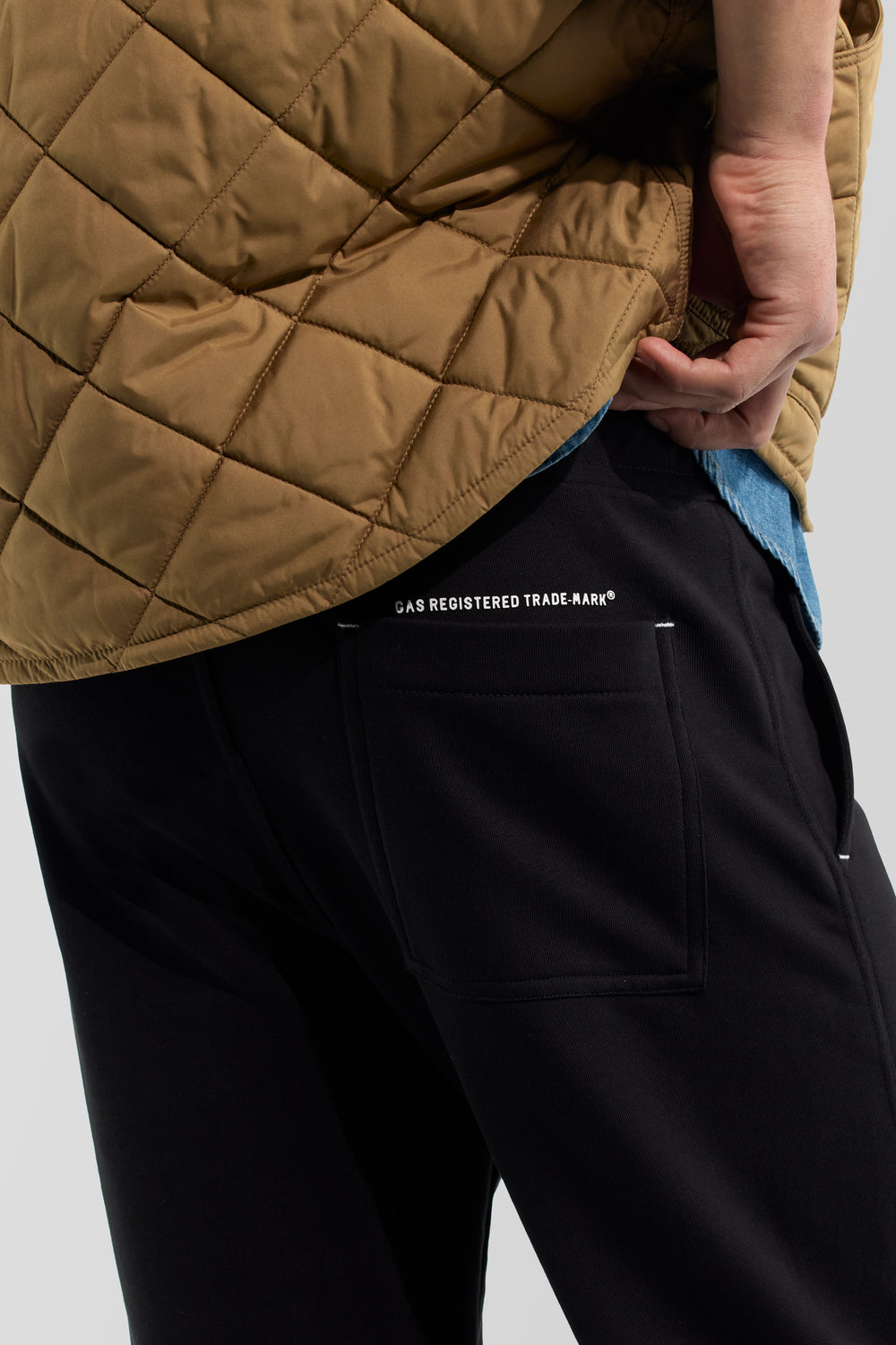 WILLIAM PK FLEECE 0200 - Men's Black Regular Fit Pants - secondary image