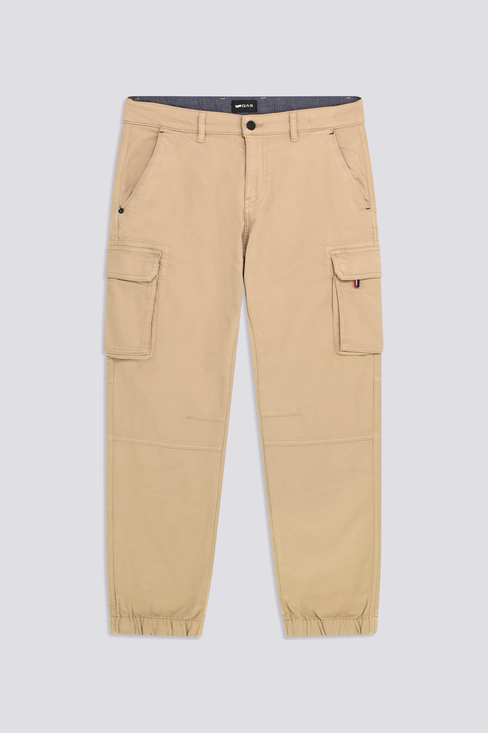 スリムフィットベージュメンズジョガーパンツ BOB GYM PKS W 4846 – GAS Jeans