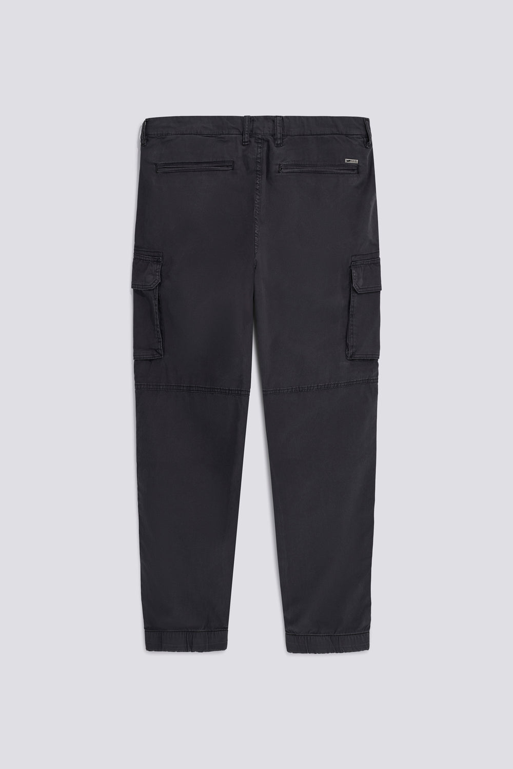 BOB GYM PKS W 3929 - Men's slim fit dark gray pants - secondary image