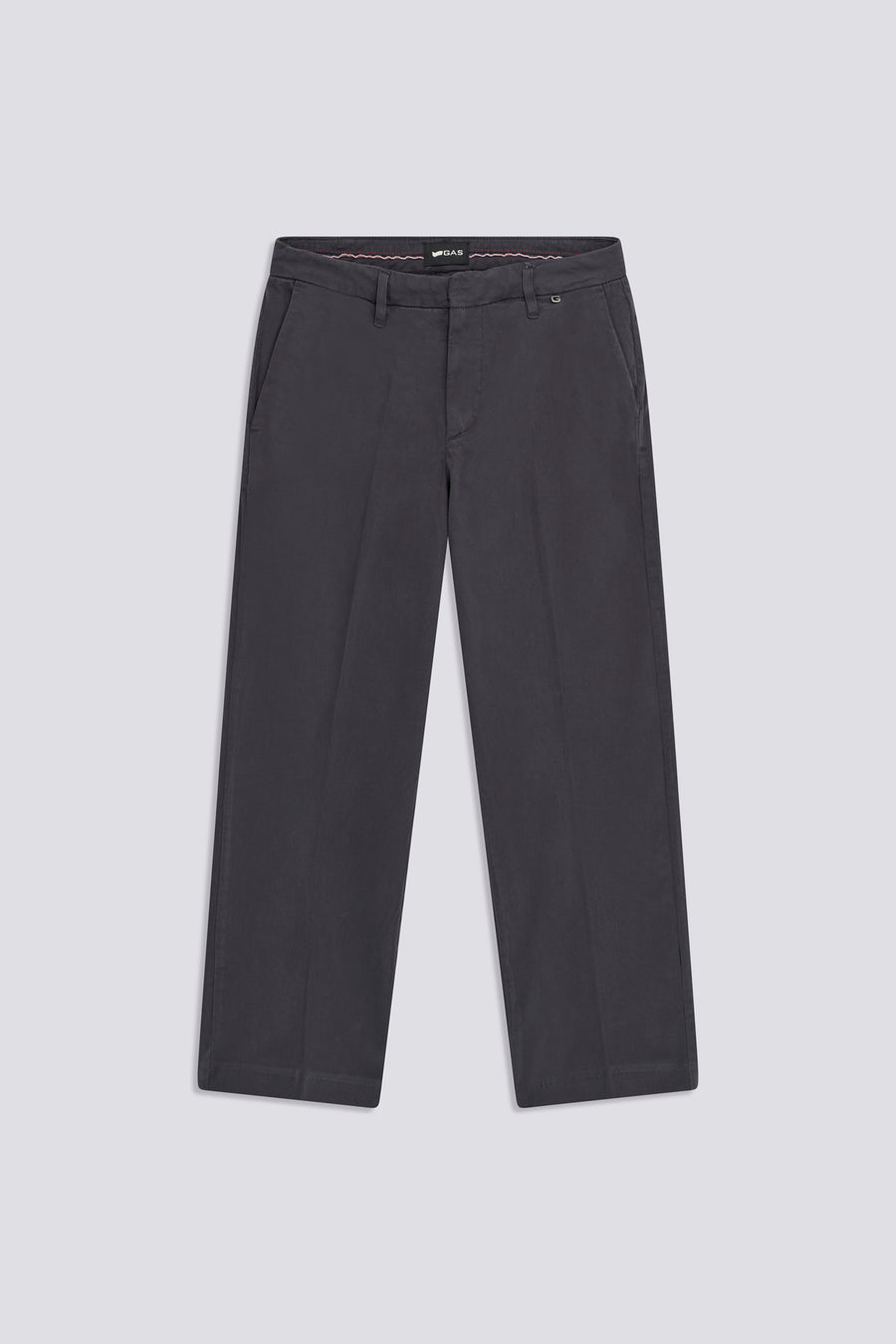 ZAIRA GROS 3920 - Women's gray Regular Fit chino pants - main image