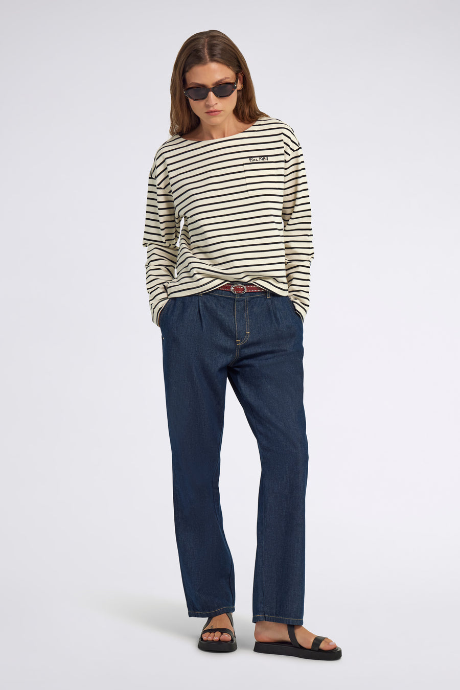 GINNI CHINO Z 06MM - Jeans chino donna relaxed fit - main image