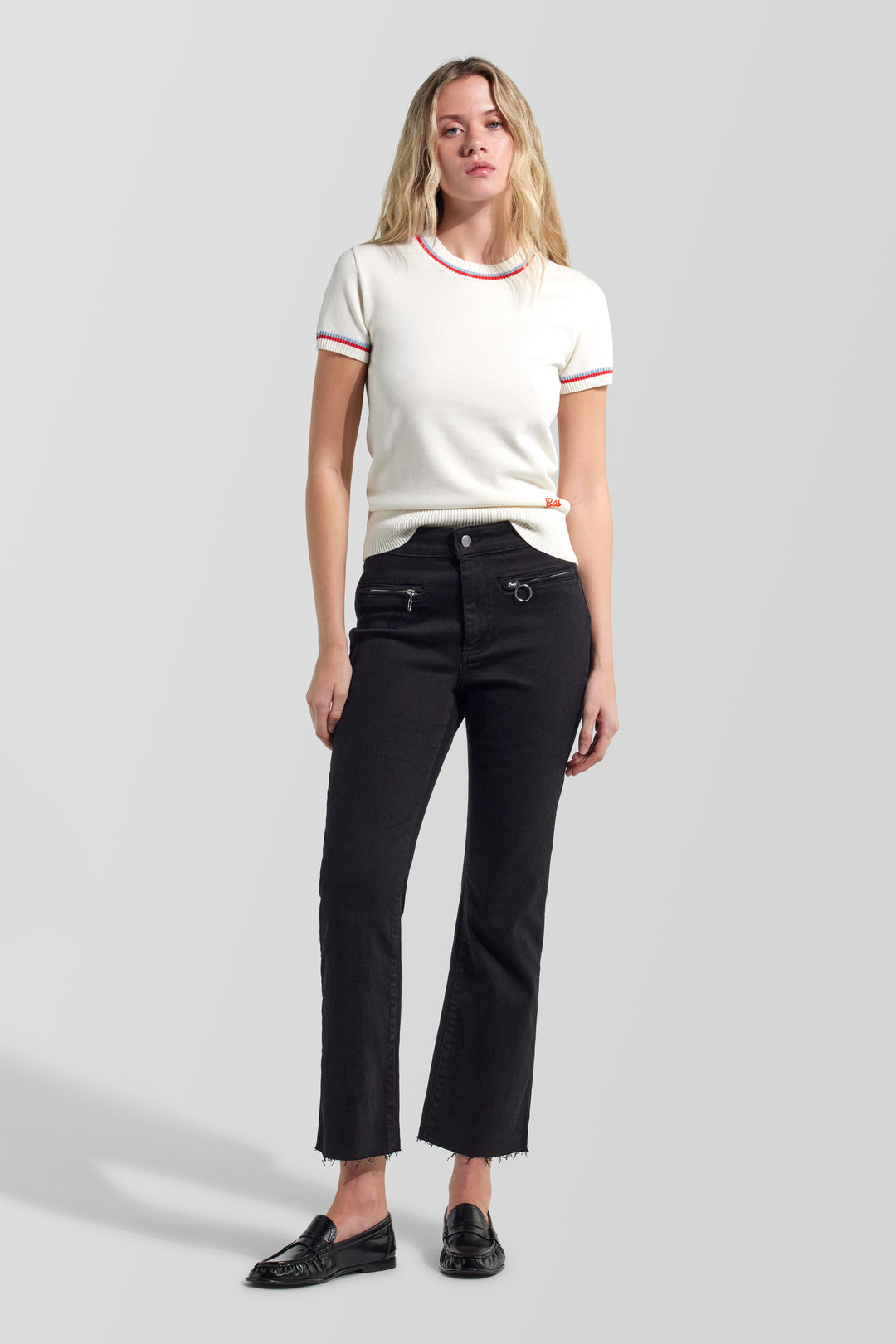 OTTAVIA CROP FLARE 0200