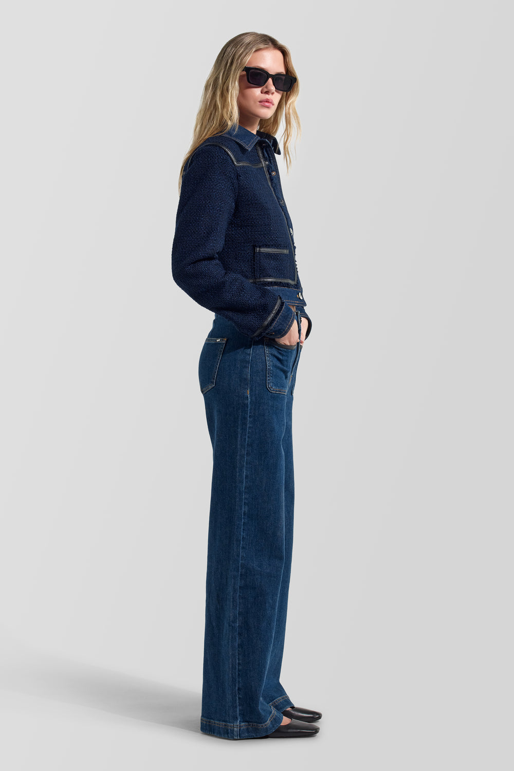 NILA 06MM - Women's wide fit jeans - secondary image