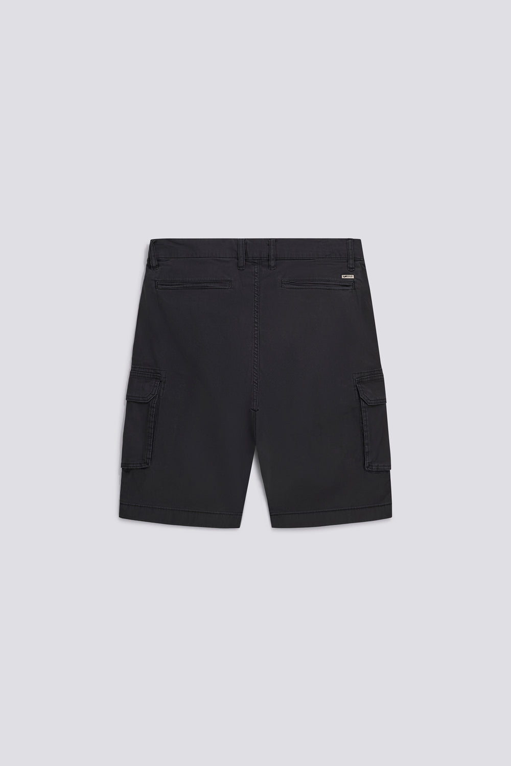 BOB GYM SHORT REV 3929 - Men's slim fit dark gray shorts - secondary image