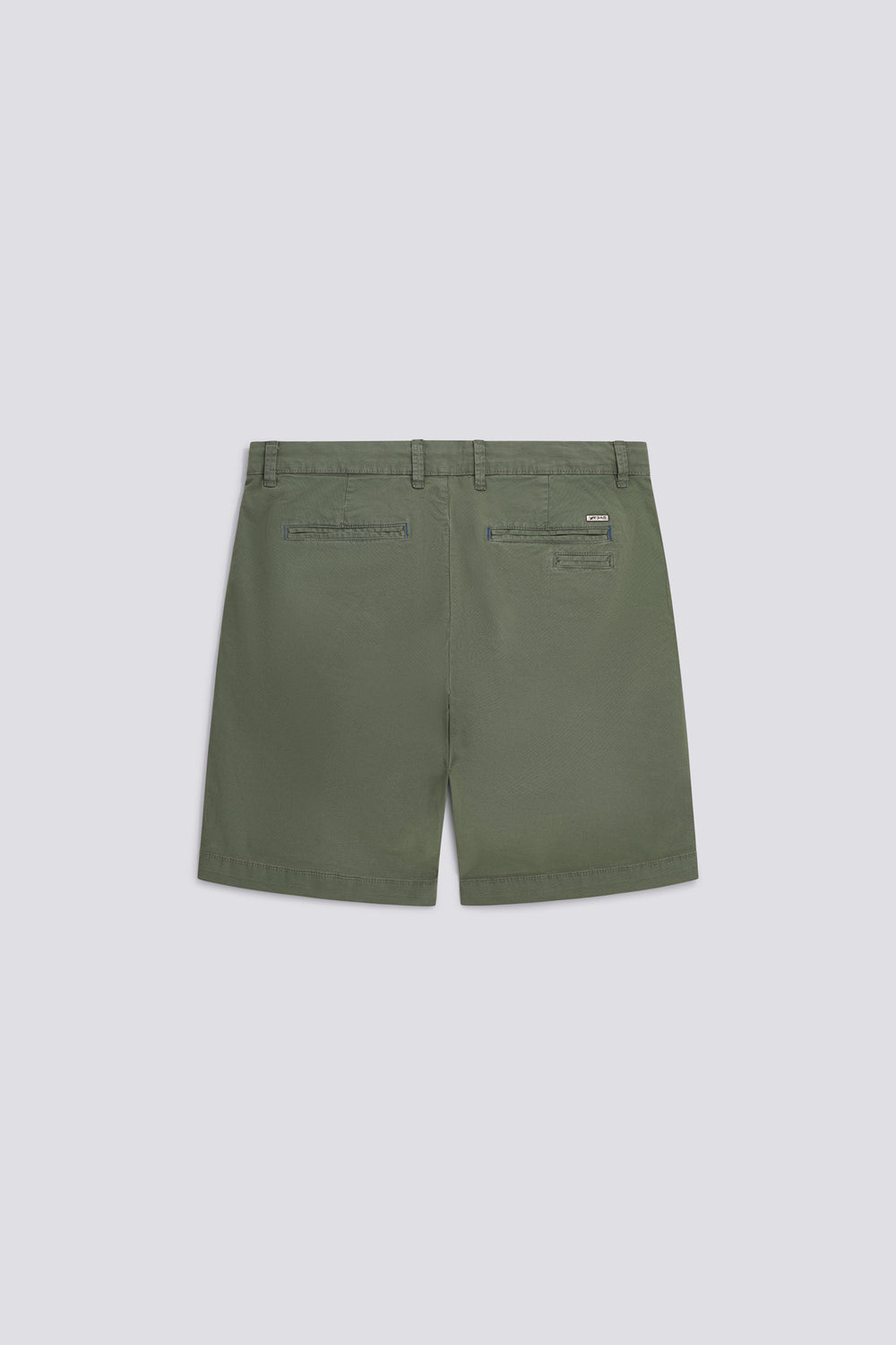 SADECK SH REV 3674 - Men's green slim fit shorts - secondary image