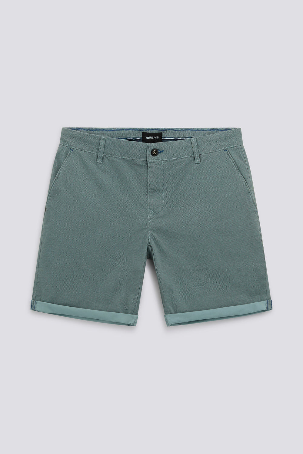 SADECK SH REV 4702 - スリムフィット メンズ ショートパンツ ブルー - secondary image