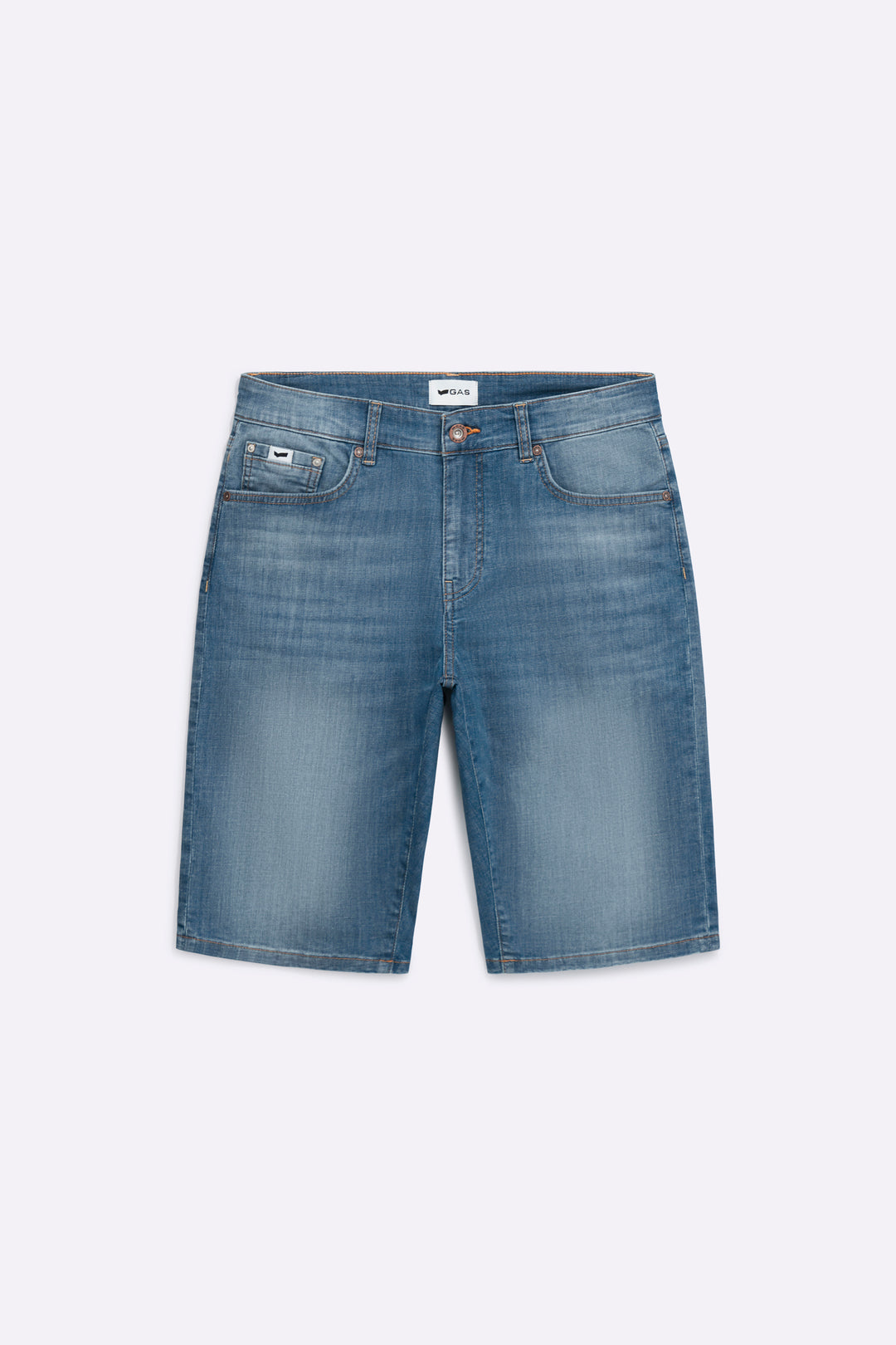 ALBERT SHORT REV 25MM Men's Slim Fit Denim Shorts – GAS Jeans