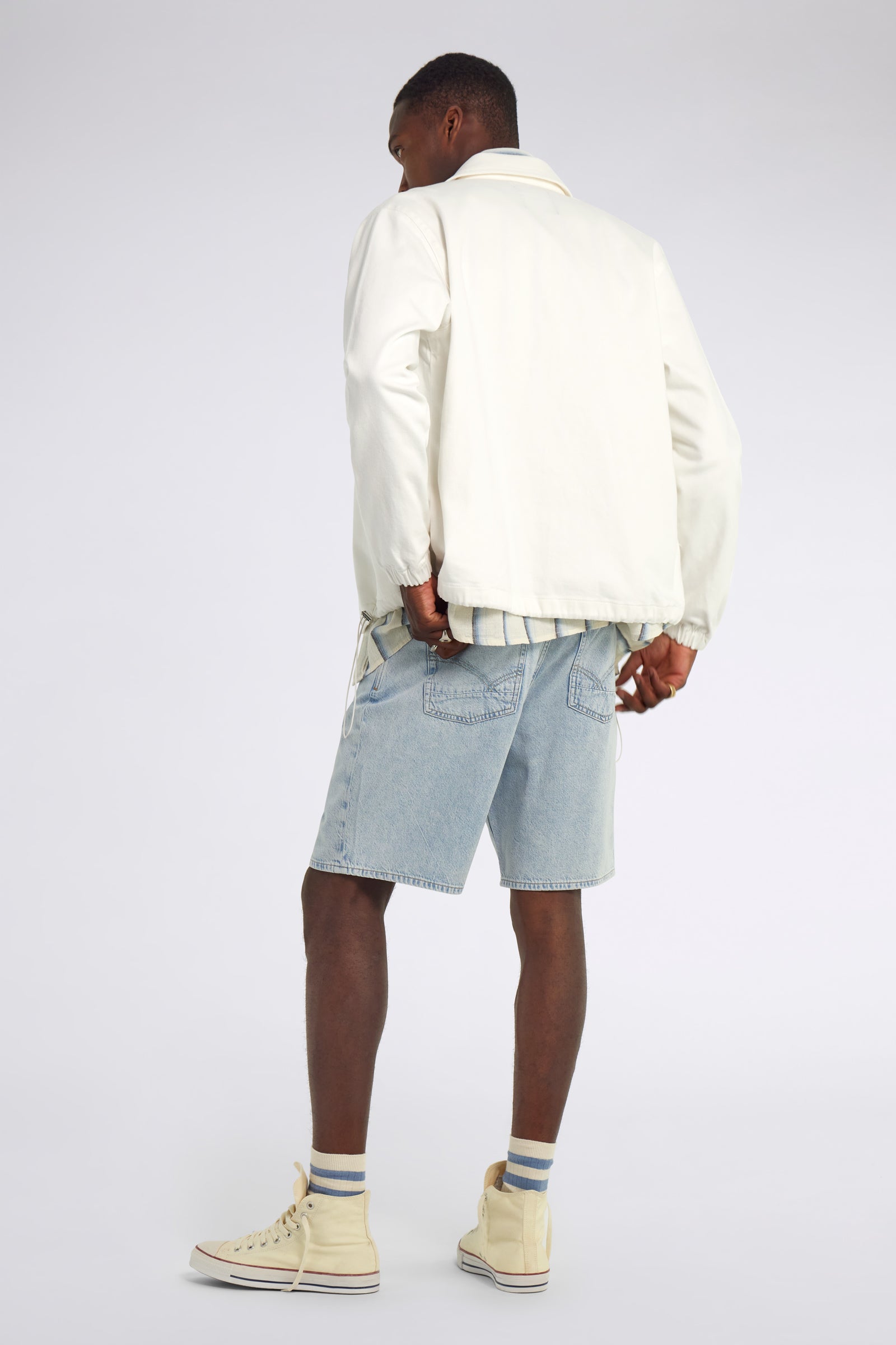 Men's loose fit denim shorts 90'S DAD SHORT 62LL – GAS Jeans