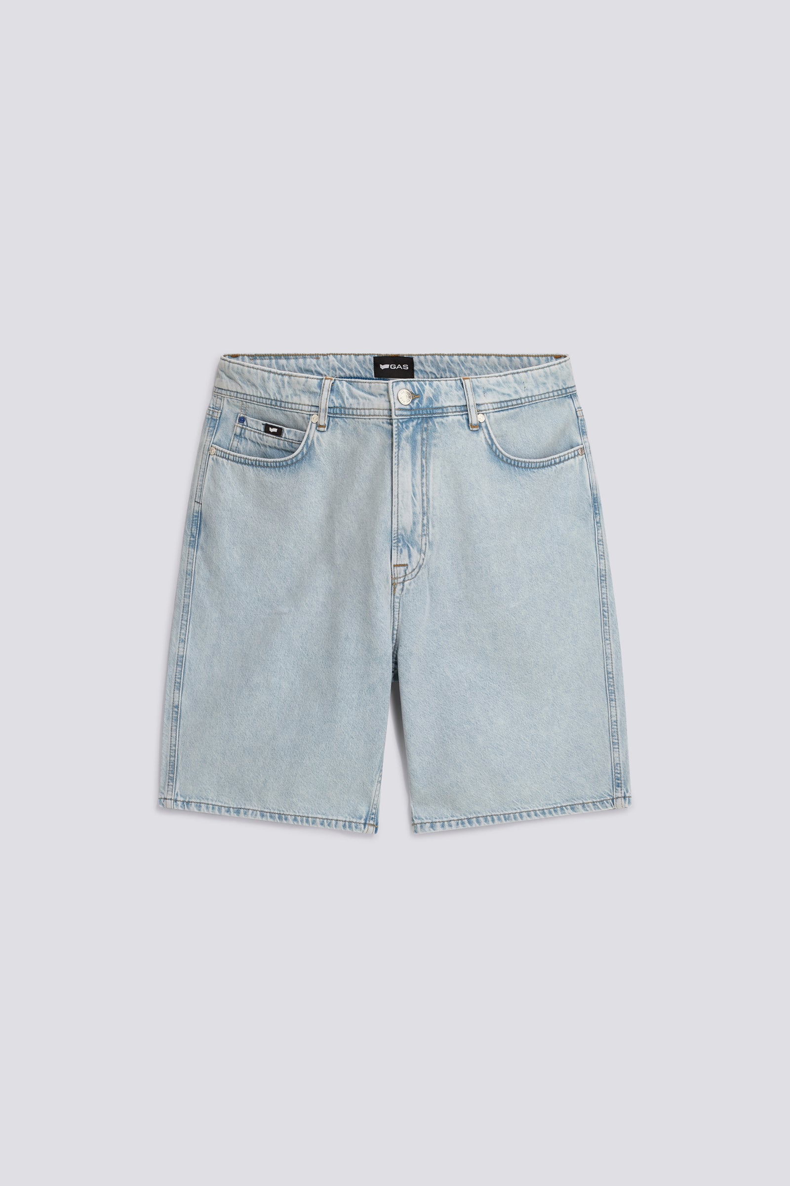 Men's loose fit denim shorts 90'S DAD SHORT 62LL – GAS Jeans