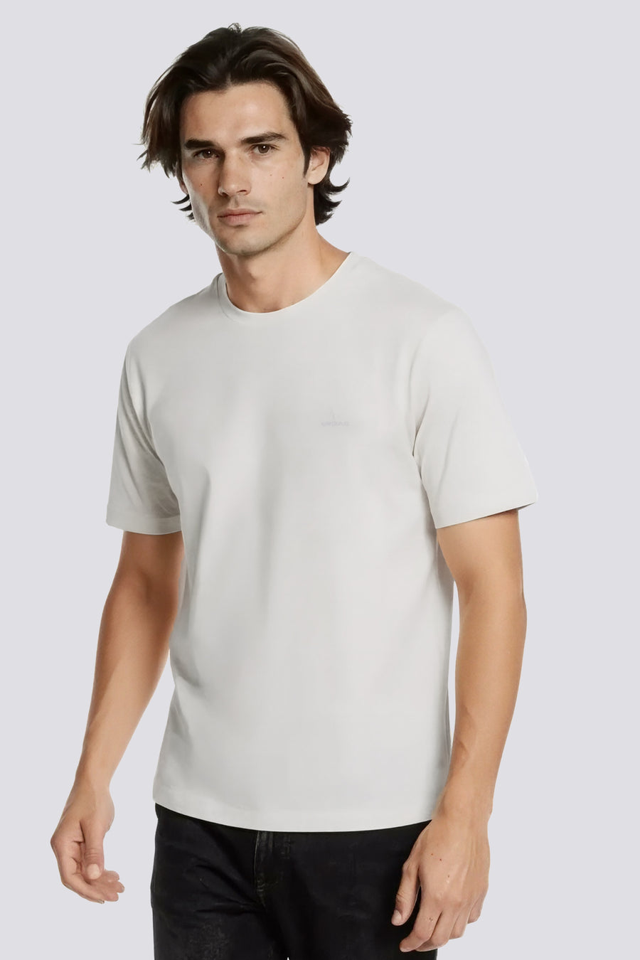 SCUBA/S STR.LOGO G. 1029 - Men's white slim fit t-shirt - main image