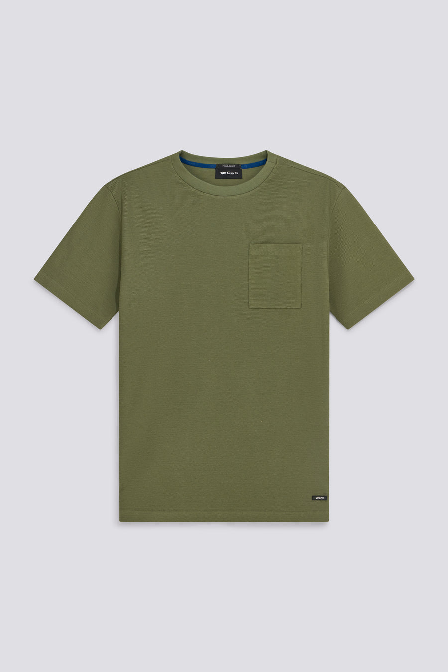 DHARIS M/C PK 3649 - Men's green regular fit T-shirt - main image