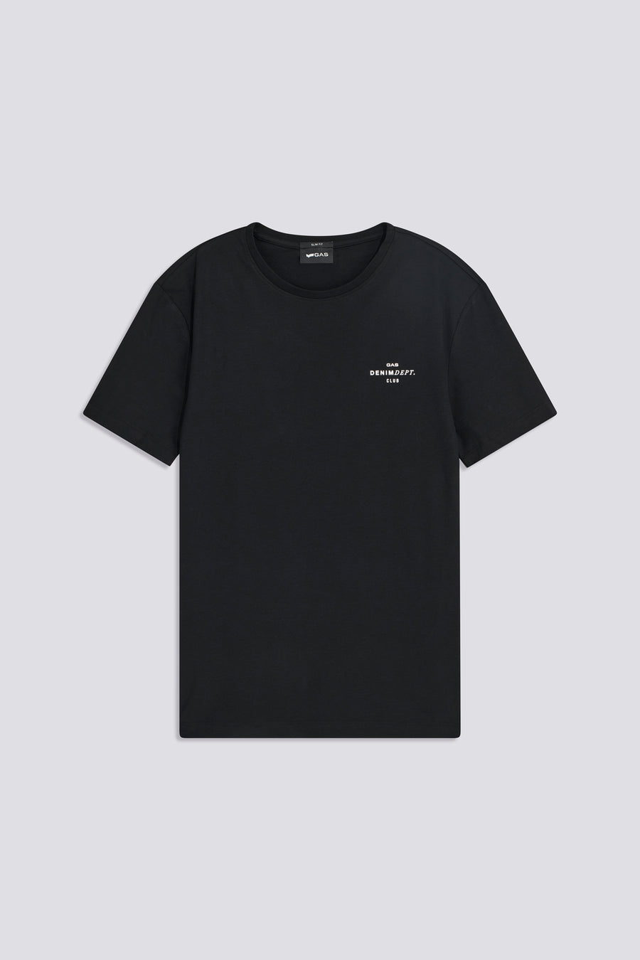 SCUBA/S"DENIM DEPT" 0200 - Men's regular fit black t-shirt. - main image