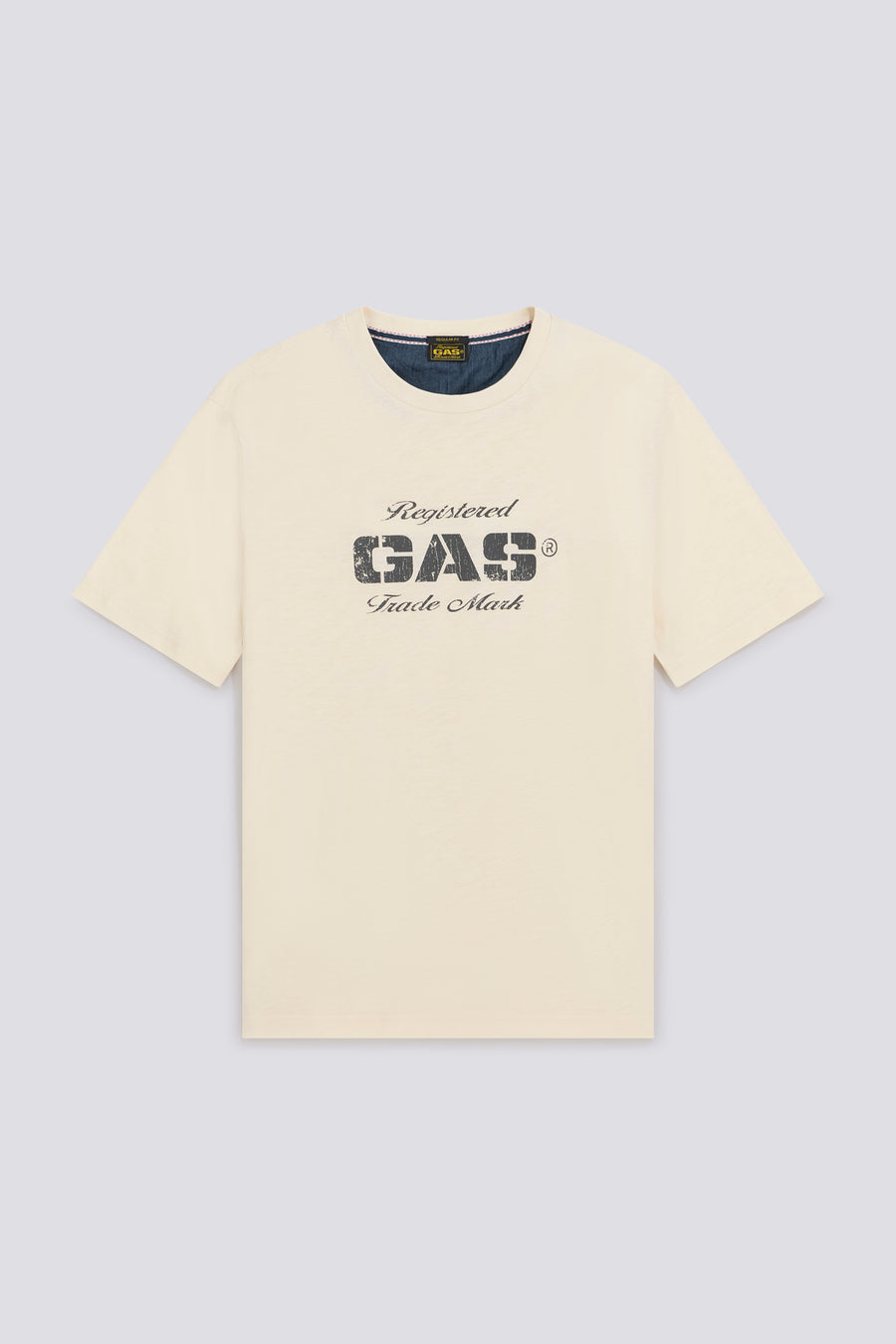 DHARIS M/C HER. 1298 - Herren-T-Shirt Regular Fit Weiß - main image