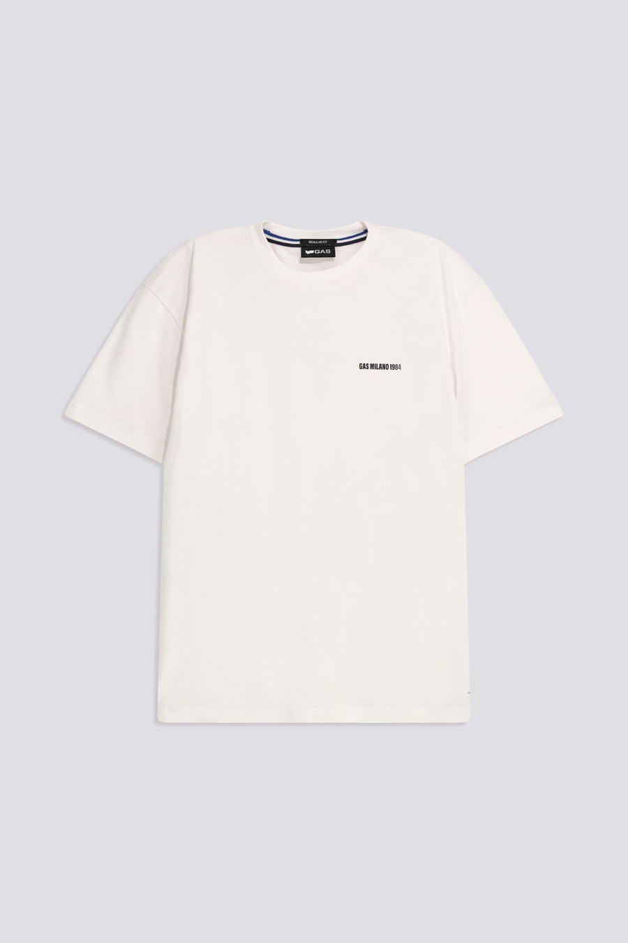 DHARIS "MILANO 84" B001 - White men's regular fit T-shirt - main image