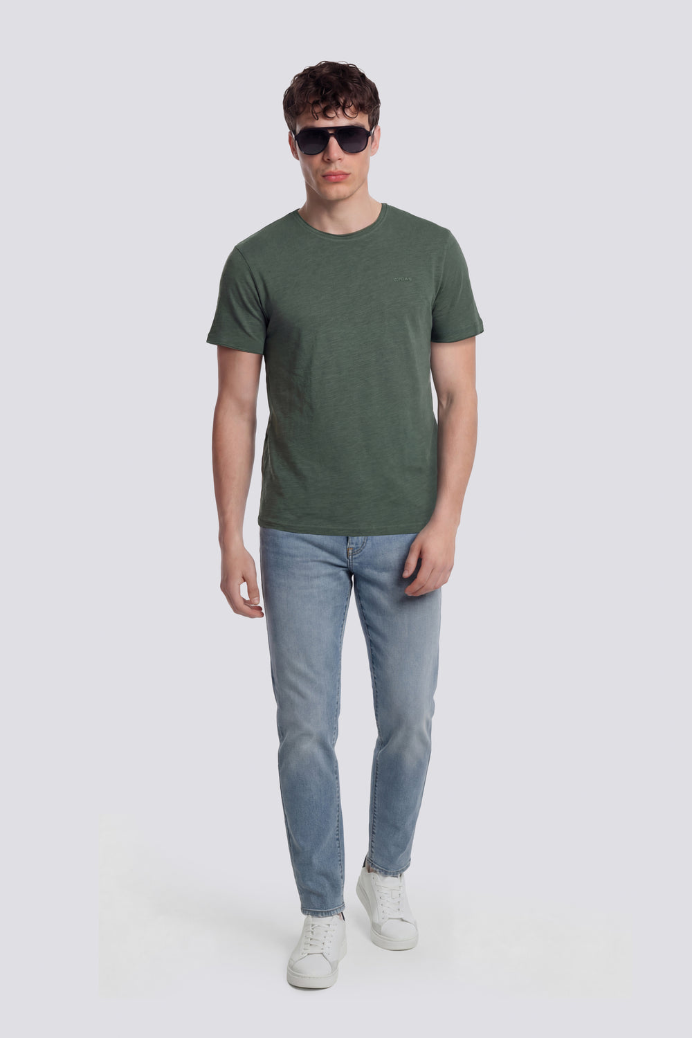 SCUBA/S  R.C. 3674 - Men's slim fit green T-shirt - secondary image
