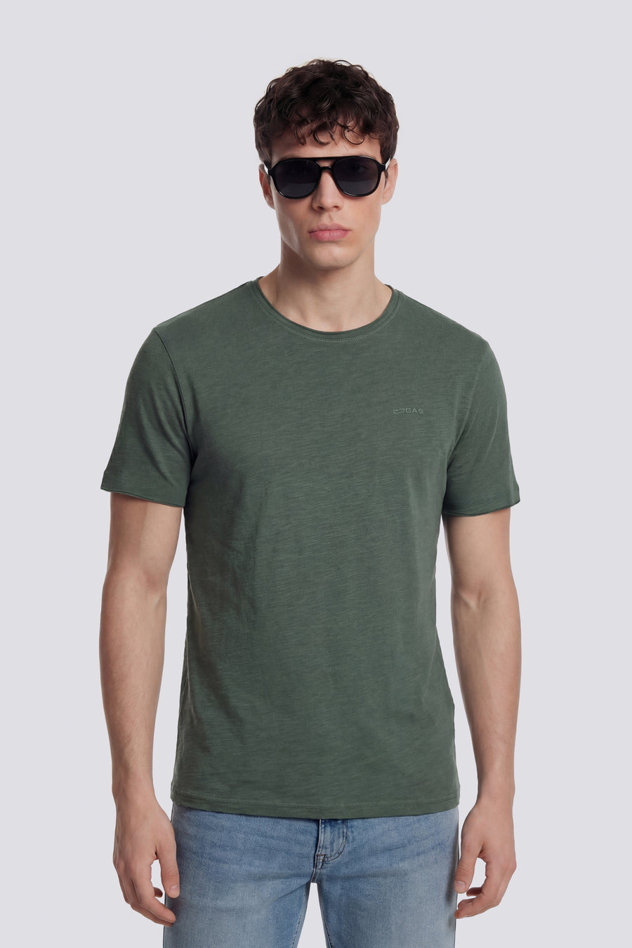 SCUBA/S  R.C. 3674 - Men's slim fit green T-shirt - main image