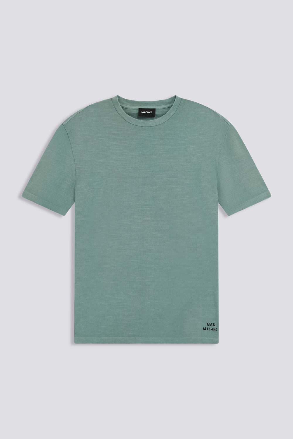 DHARIS M/C"M1L4NO" 4702 - T-shirt uomo regular fit verde - secondary image