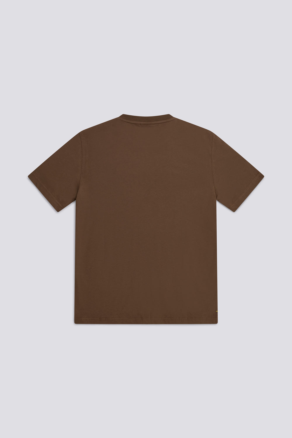 DHARIS M/C"VIBE" 4852 - Men's regular fit brown T-shirt - secondary image