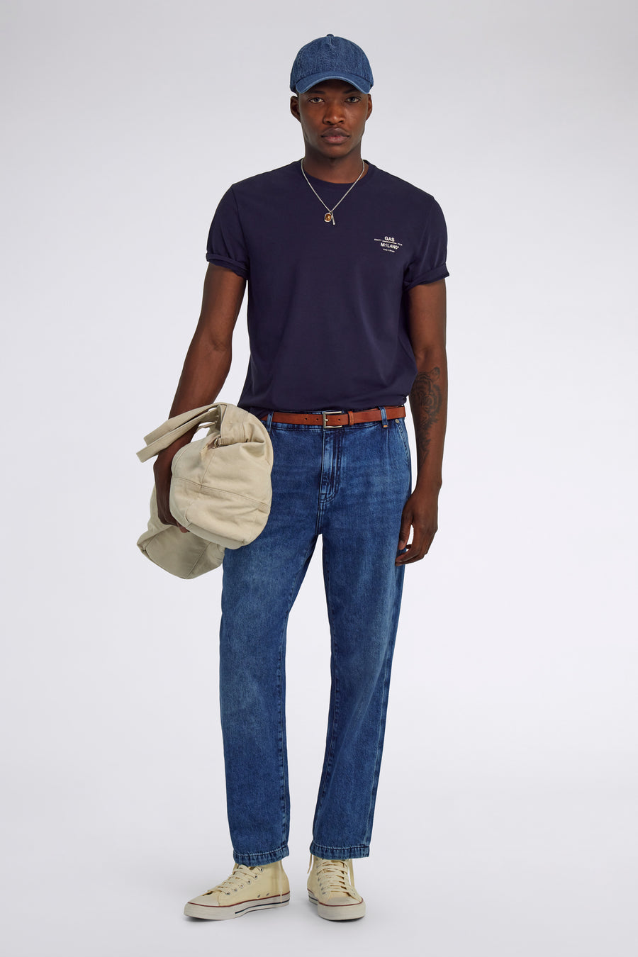 SCUBA/S"M1L4NO" 4706 - T-shirt slim fit uomo blu - main image