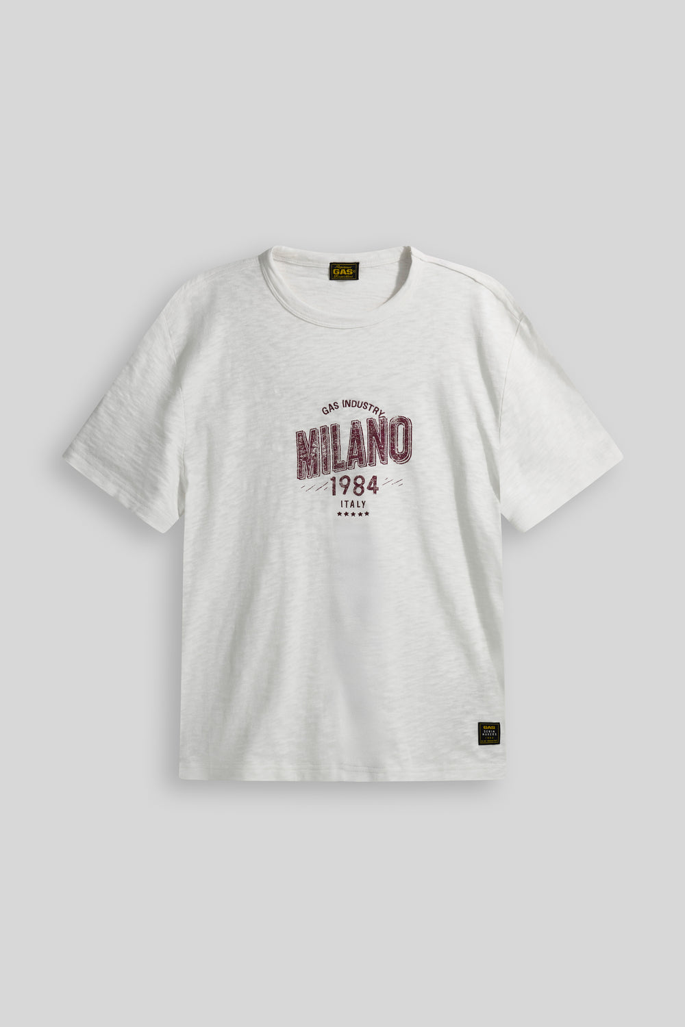 DHARIS M/C"CITY" A029 - T-shirt uomo regular fit bianca - secondary image