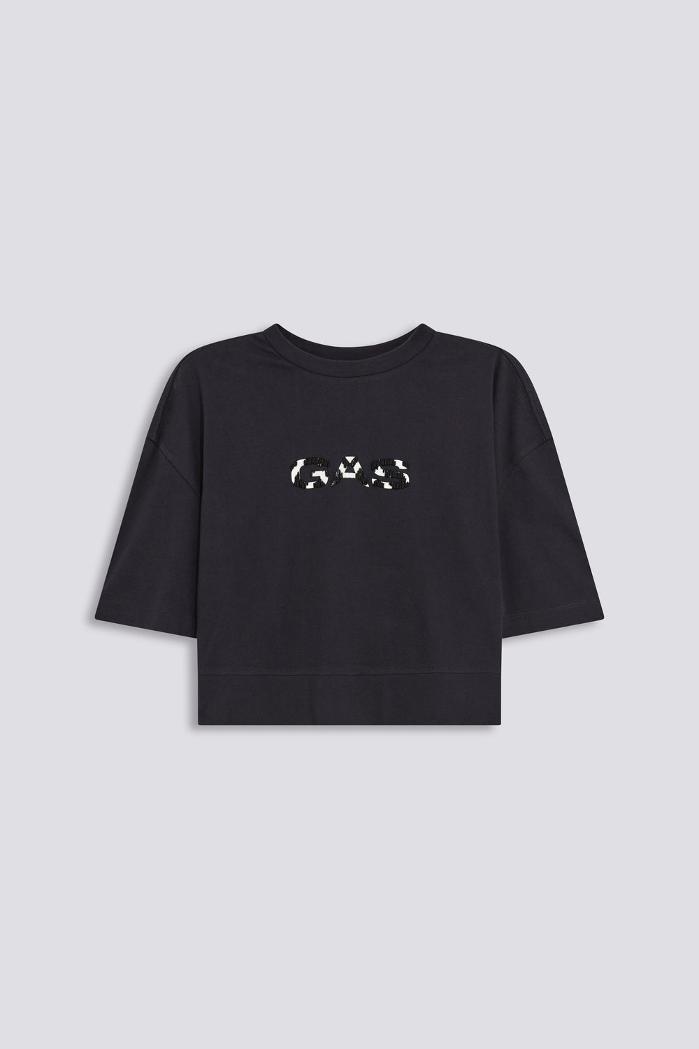 SADDY GAS 3929 - Women's black regular fit t-shirt - secondary image