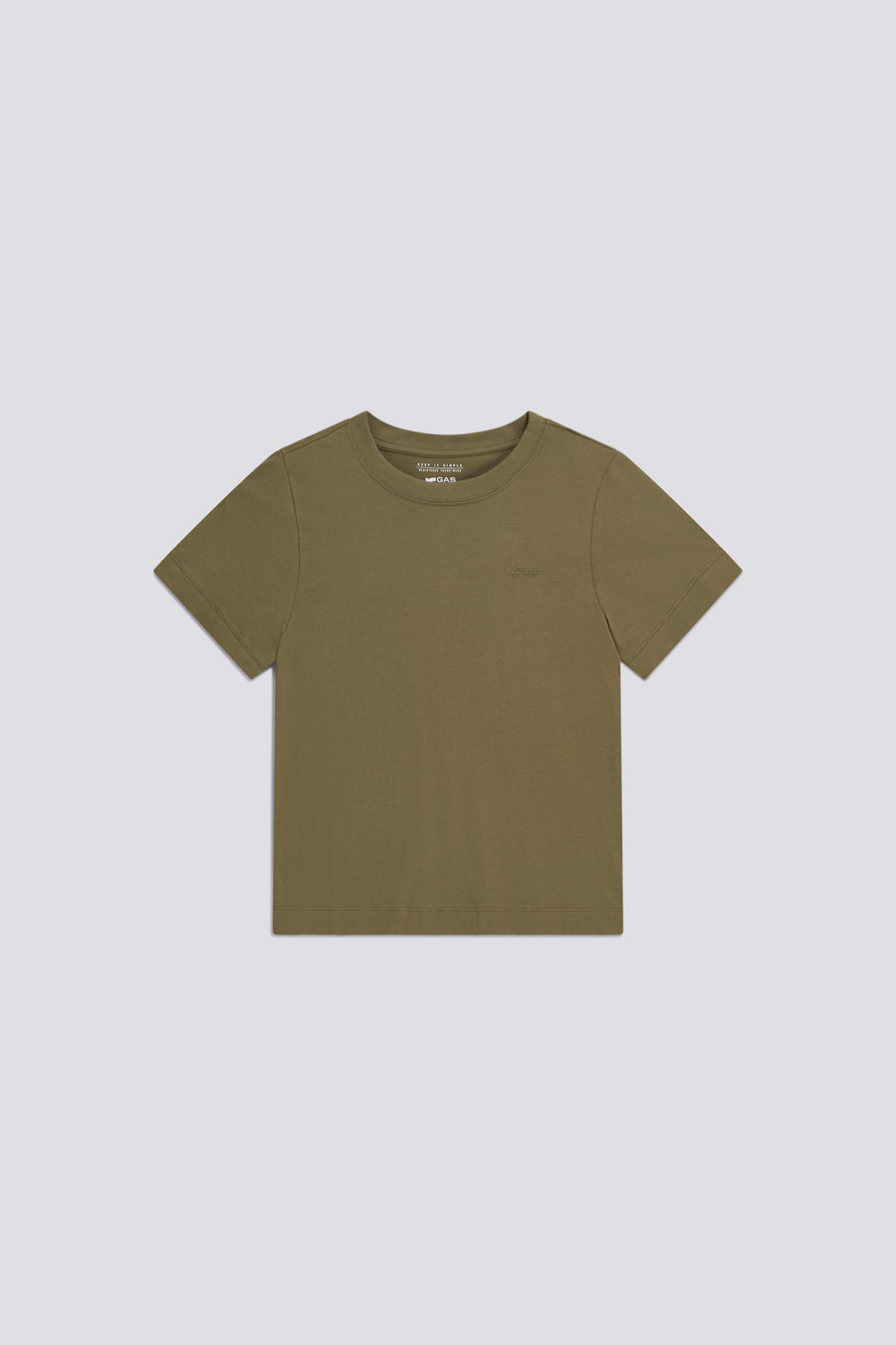 IRIN M/C GAS 3677 - Camiseta mujer corte regular verde - main image