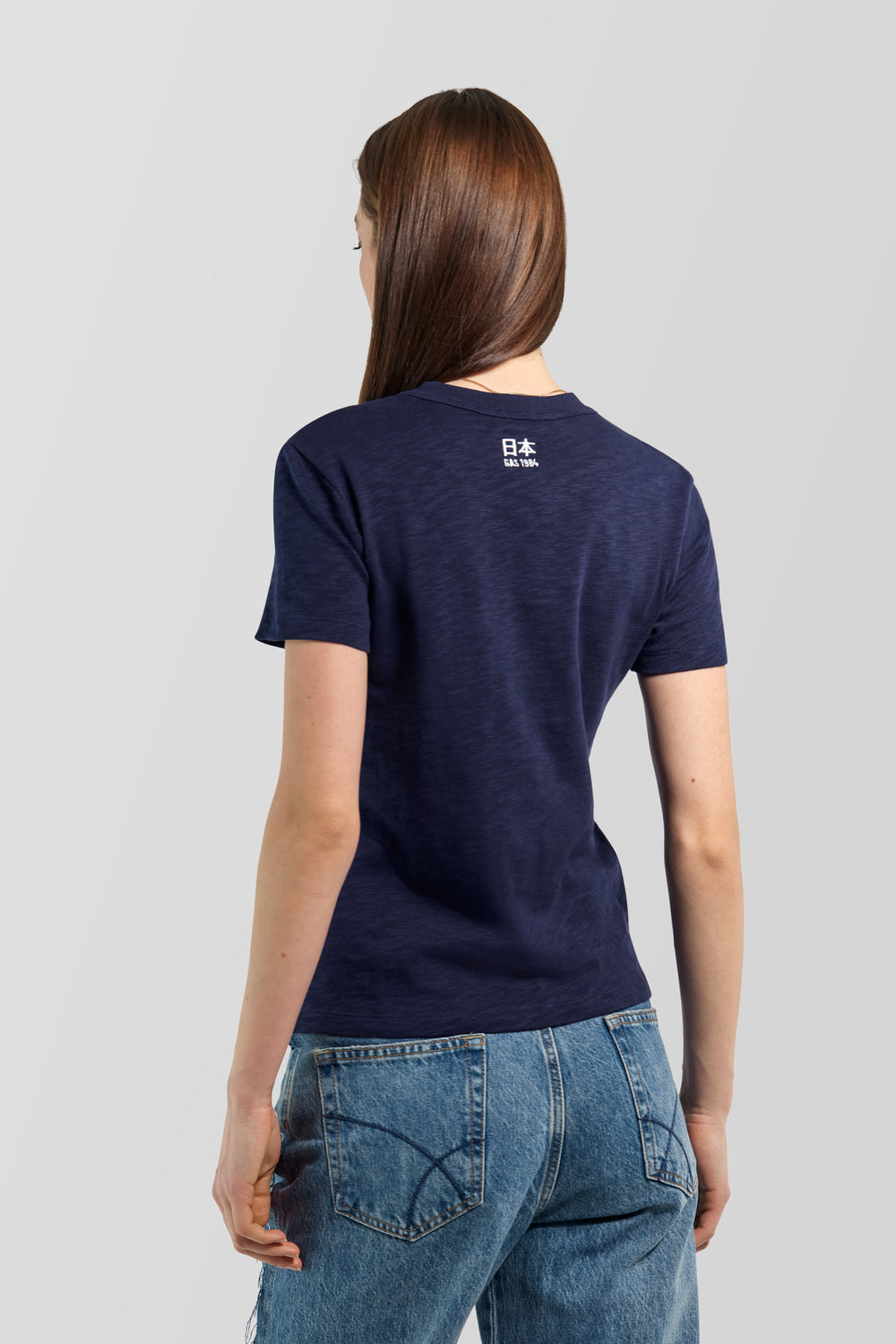TEVYS M/C NEW CITY 4720 - T-shirt donna slim fit blu - secondary image