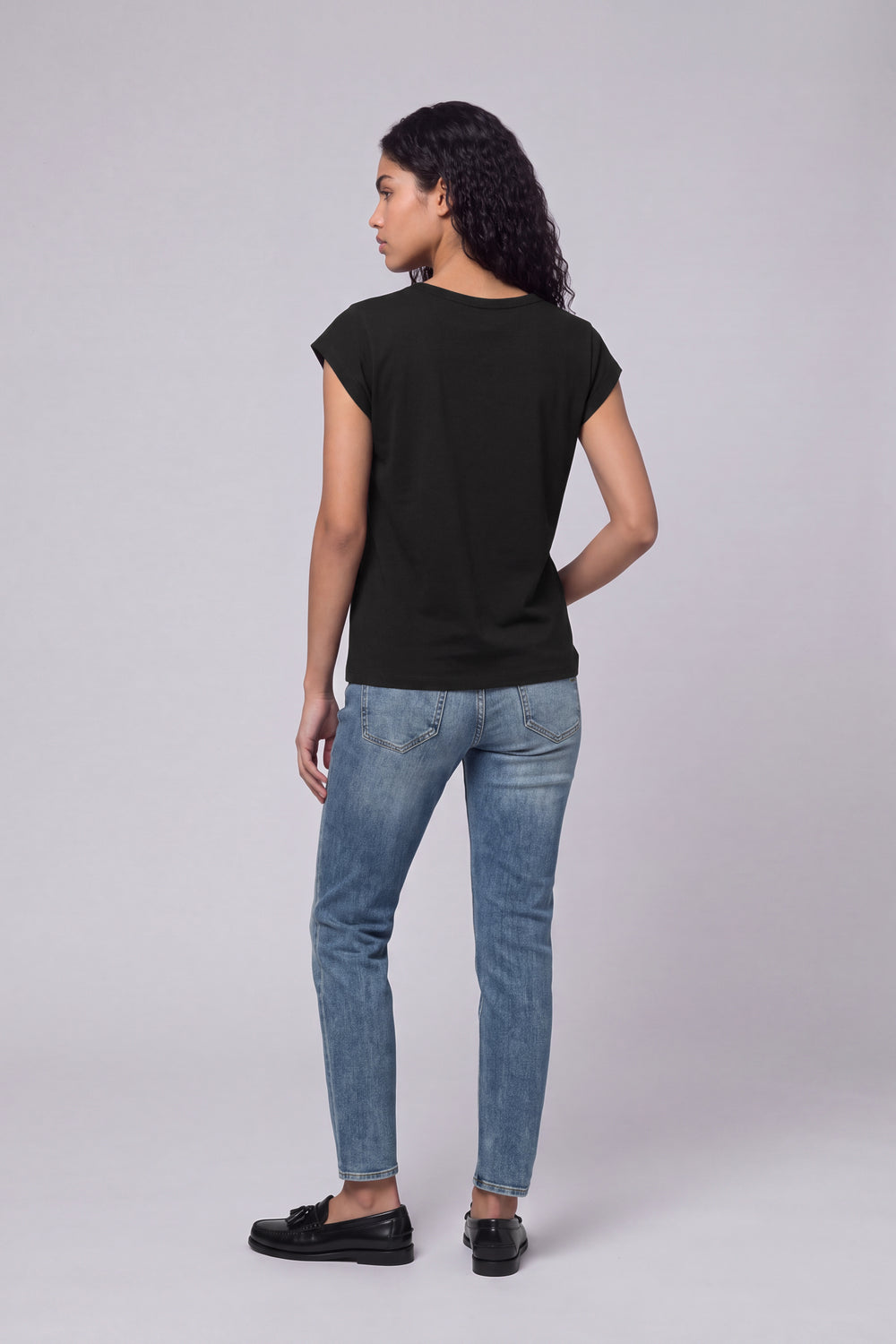 HANIKE CAP SL.GAS 0200 - Women's slim fit short sleeve t-shirt - secondary image