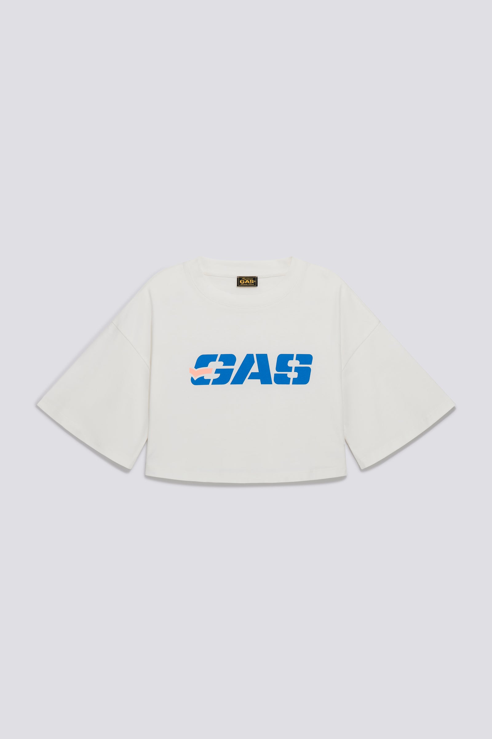 BONNIE HERITAGE Oversized fit white women's T-shirt snow
