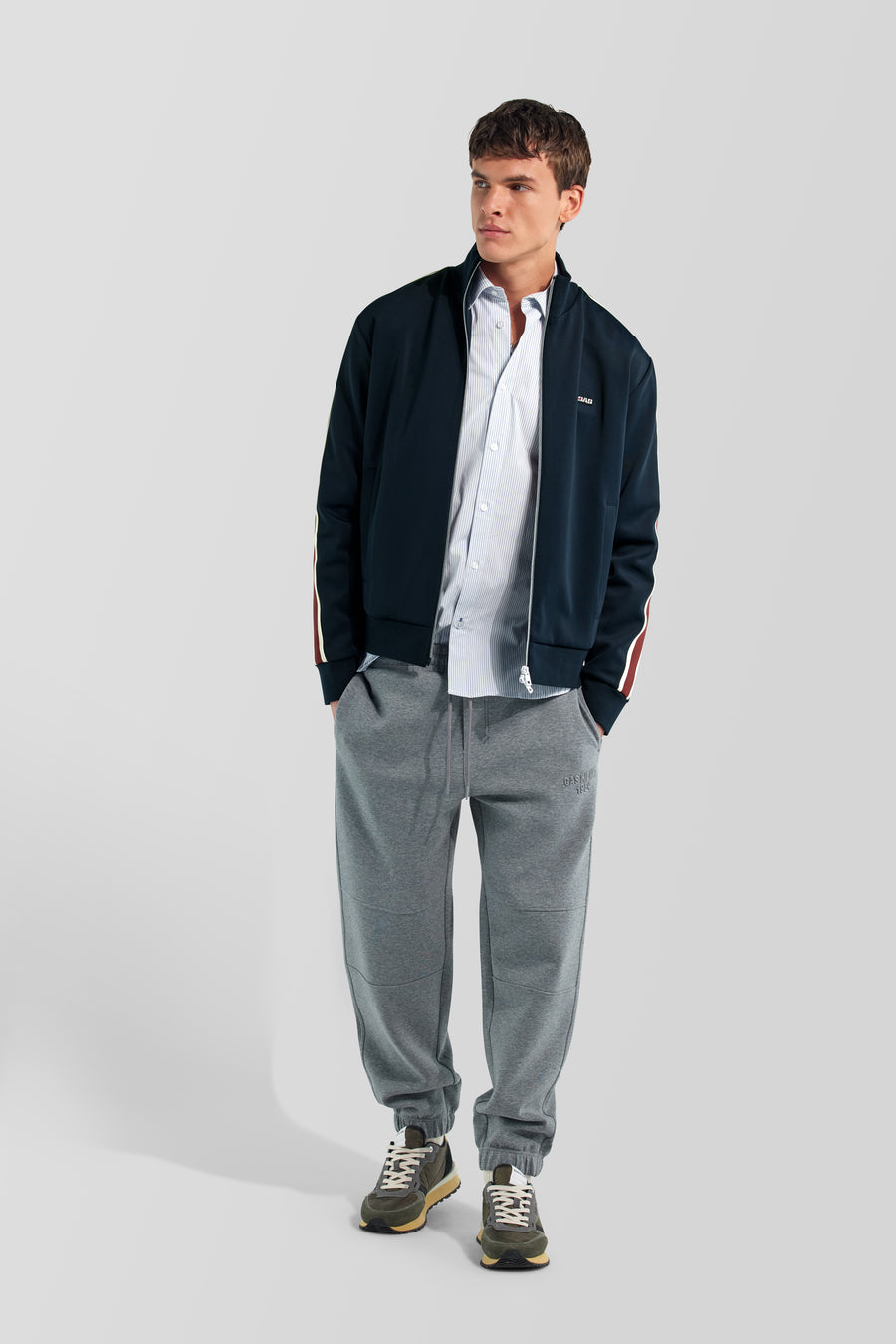 LUSTIG PK W 4706 - Men's blue regular fit sweatshirt - main image