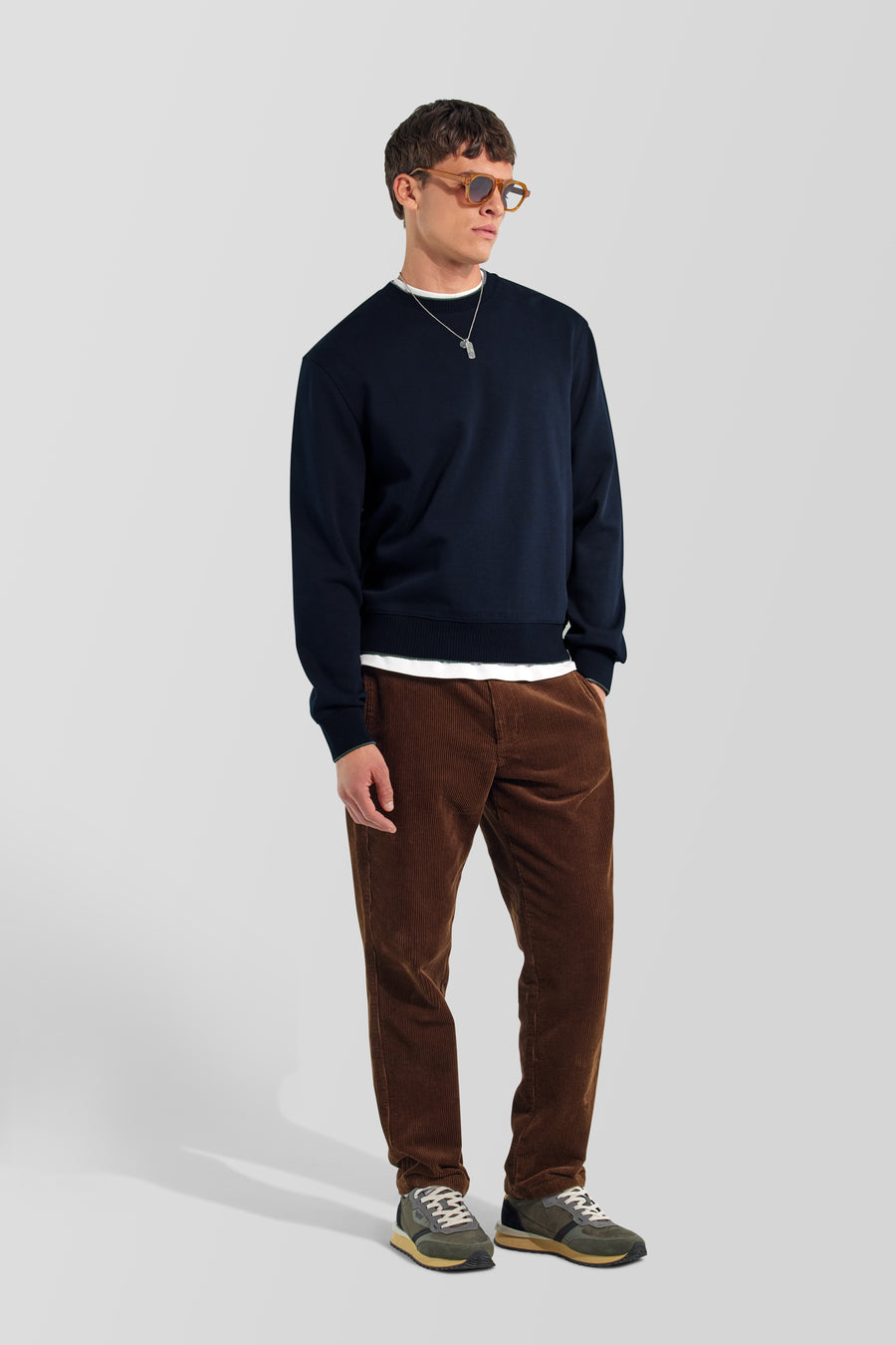 SWEN W 4706 - Herren-Sweatshirt Regular Fit blau - main image