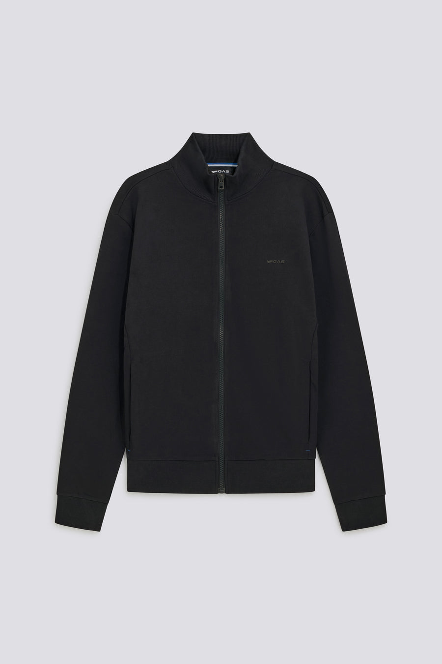 LUSTIG PK LOGO G. 0200 - Fekete regular fit férfi pulóver - main image