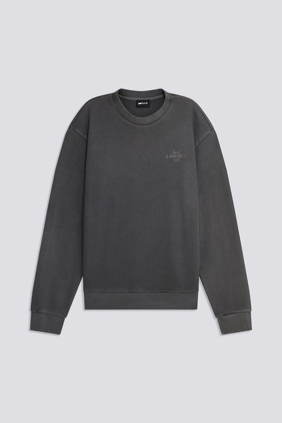 SWEN W.RIB LOGO G. 3920 - Men's Gray Regular Fit Sweatshirt - main image