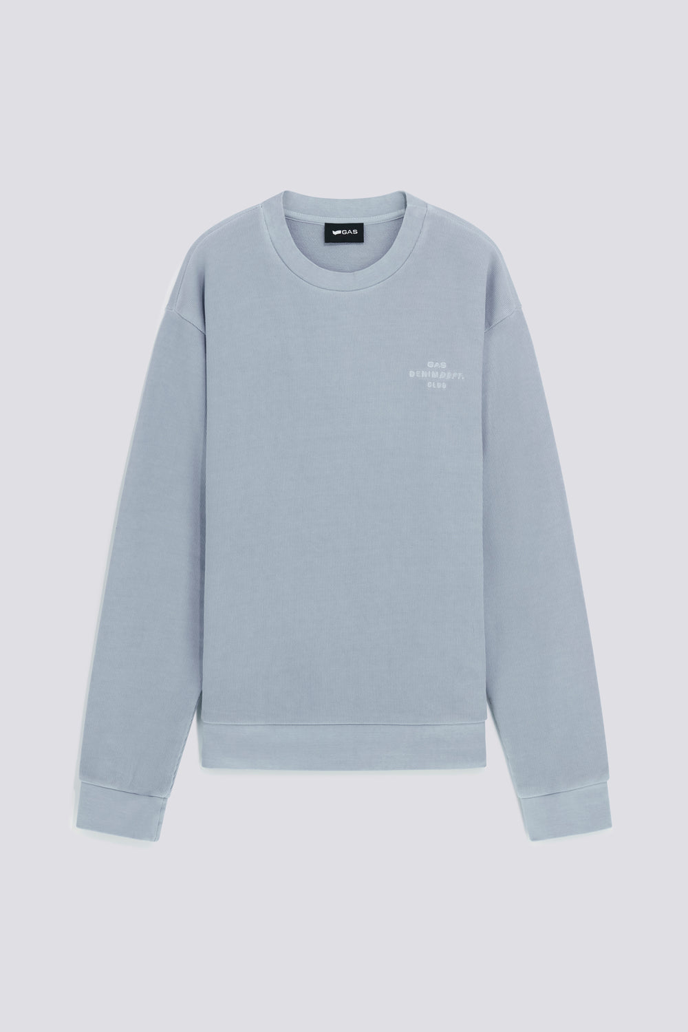 SWEN W.RIB LOGO G. 4709 - Men's Regular Fit Sweatshirt Light Blue - secondary image