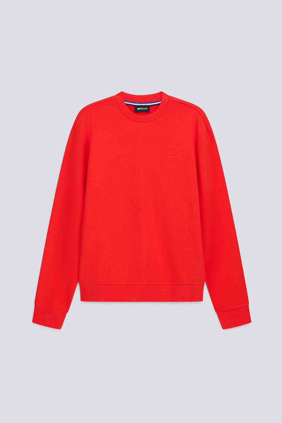 SWEN  LOGO G.H.D. 1393 - Men's regular fit red sweatshirt - main image