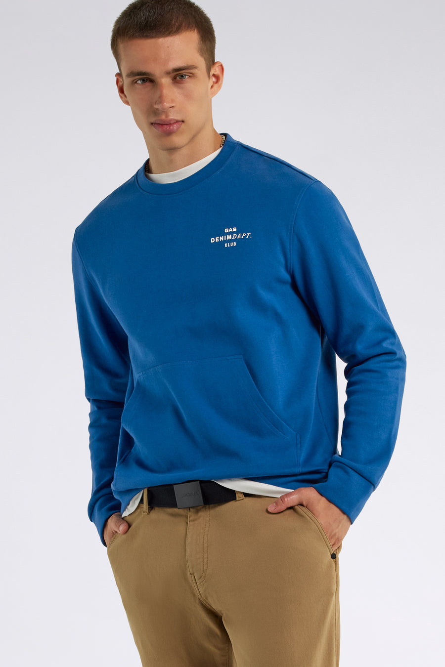 SWEN PK CLUB 84 1721 - Men's regular fit blue sweatshirt - main image
