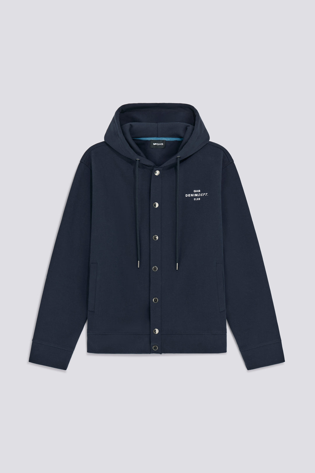 Sweat à capuche Gant Bleu nuit Sweat à capuche Gant Bleu nuit