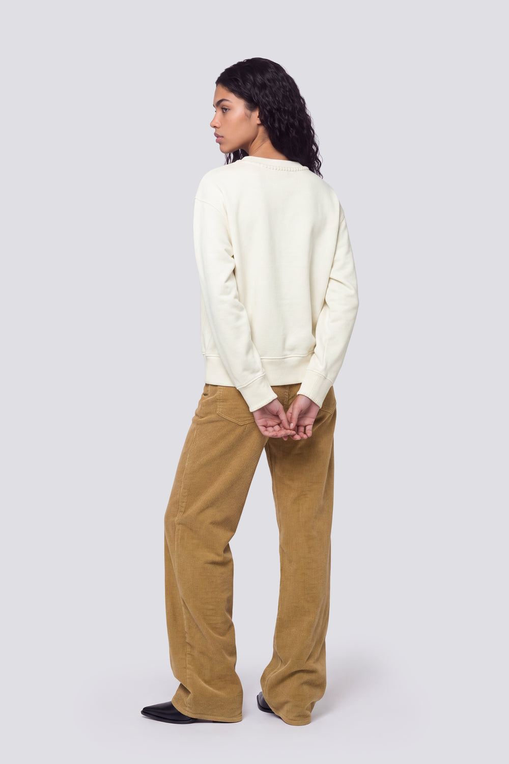 JADEN CREW NK DIV.84 1029 - Maglieria tagliata donna comfort fit per look casual - secondary image