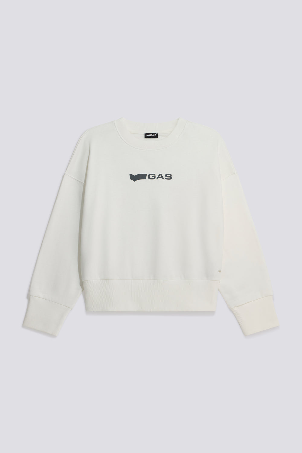 MALYS NEW  LOGO G.  1029 - Damen-Sweatshirt Comfort Fit weiß - secondary image