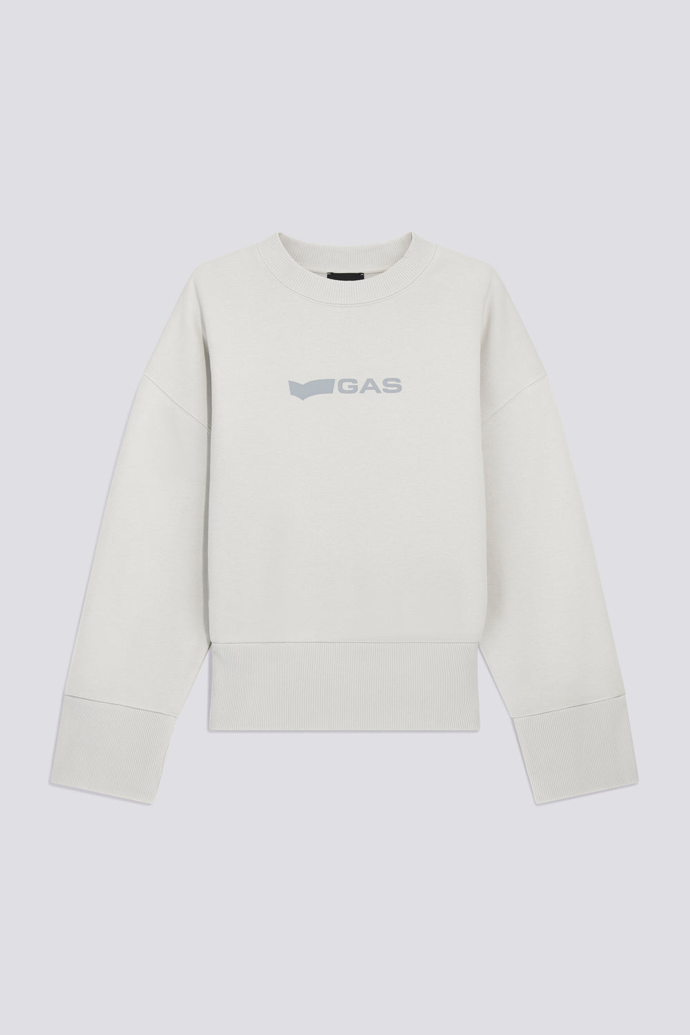 MALYS NEW "LOGO G." 3925 - Women's Light Gray Comfort Fit Sweatshirt - secondary image