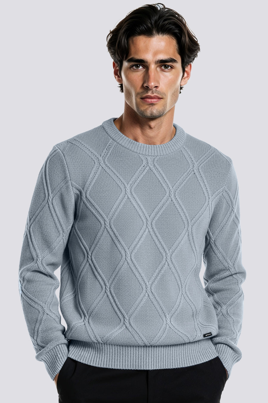 JOAQUIN ROUND 4709 - Men's shirt Regular fit blue - main image